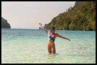 Sheryl Lehman showing off her true colors