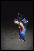 Jamie Ferguson arriving in Railay