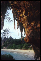 Pra Nang Beach viewed from the Defile