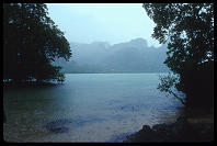 Climbing in the rain at Muai Thai Wall
