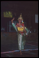 Traditional Thai dancer