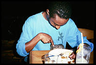 Darryl Jones keeping the kitty under control