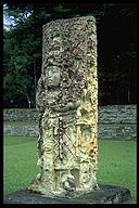 Statue at Copan, Honduras