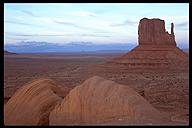 Sunset at Monument Valley, Arizona