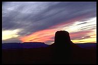 Sunset at Monument Valley, Arizona