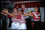 Some of the nightly entertainment onboard our ship