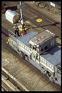 Tug used to pull ships through the Panama Canal