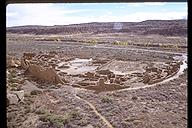 Great House indian ruins, Chaco Culture National Monument, New Mexico