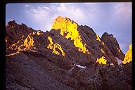 Alpenglow on the Exum Ridge, Grand Teton, Wyoming