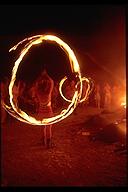 Burning Man 1998 - Fire dancers