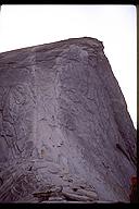 From the bottom the cables to the summit of Half Dome are necessary. Yosemite, California