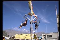 Burning Man 1998 - A swing with a view