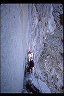 Our bivy spot for the night on Zodiac. Yosemite, California