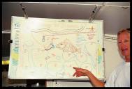 Closeup of the dive site Stairway to Heaven