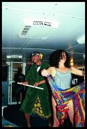 Sea Dancer fashon show. Models Erwin and Beverly